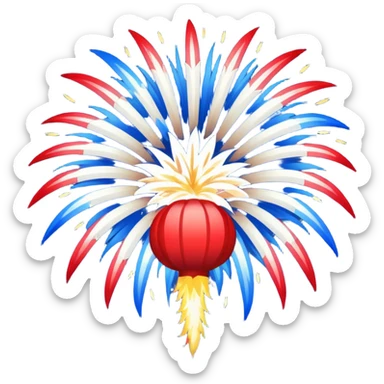 4th of july sticker
