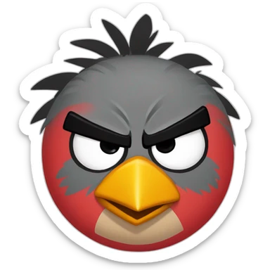 Angry birds roleplay sticker