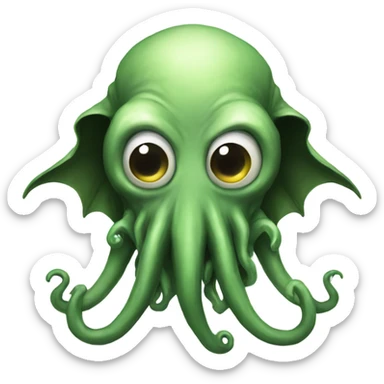 light Cthulhu sticker
