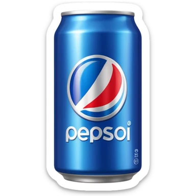 can of pepsi zero sugar sticker