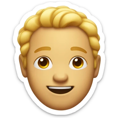 Emoji smirking  sticker