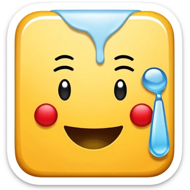 ein um 45 grad gedrehtes hell blauer qaudrat mit weißem checkhaken wie das verify badge auf roblox sticker