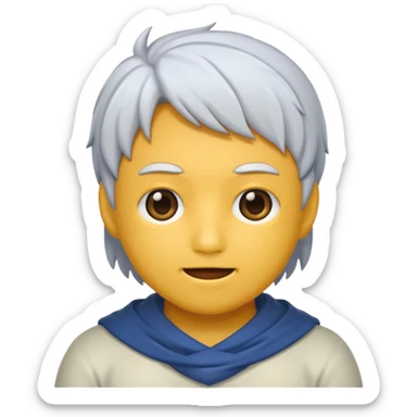 Danmachi love emoji man sticker