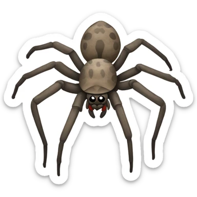 Wolf spider sticker