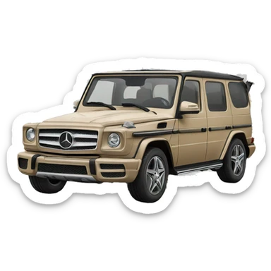 Mercedes car sticker