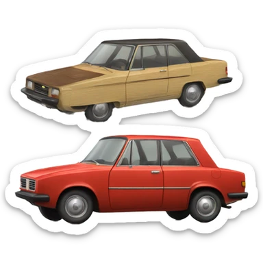 Old model sentro car sticker