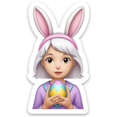 Easter sticker