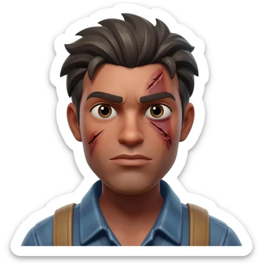 Fortnite scar sticker