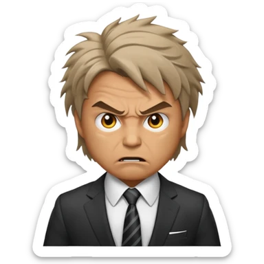 mad investor sticker