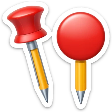 round pushpin Navigation & Location sticker