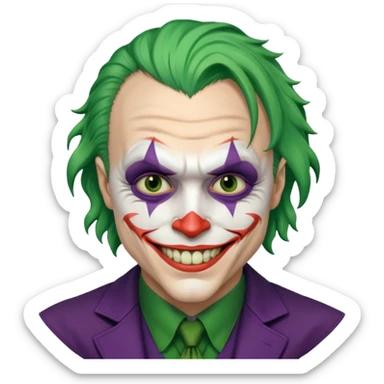 heath ledger joker scary sticker