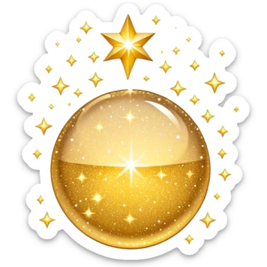 sparkle icon with lots of sparkles sticker