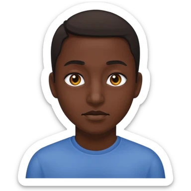 I said black eyes sticker