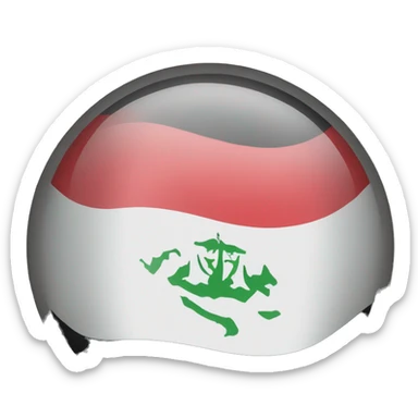 Iraq baathist flag sticker