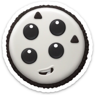 Oreo monster sticker