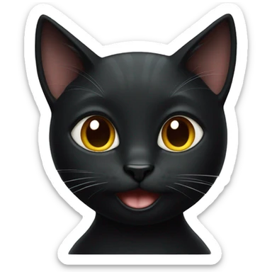 Miraculous black cat  sticker