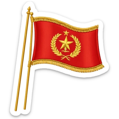 Prestige flag sticker