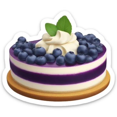 Blueberry Cheesecake  sticker