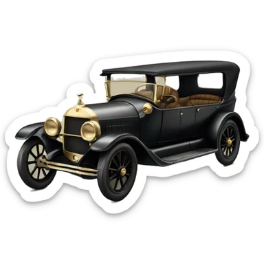 1920s car sticker
