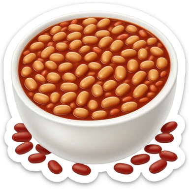 Baked beans sticker
