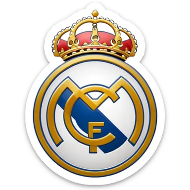 A real madrid logo , convert it to small emoji so that i can put it on my instagram bio sticker