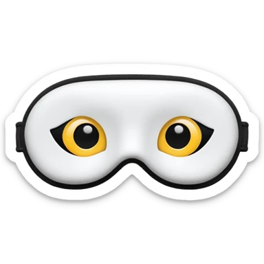 eye maskpack sticker