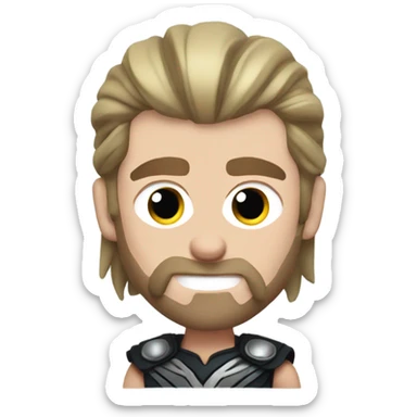 Chris hemsworth Thor  sticker
