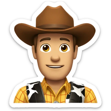 Sheriff woody sticker