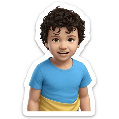 shirtless boy posing alone sticker