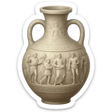 Ganymedes jug sticker