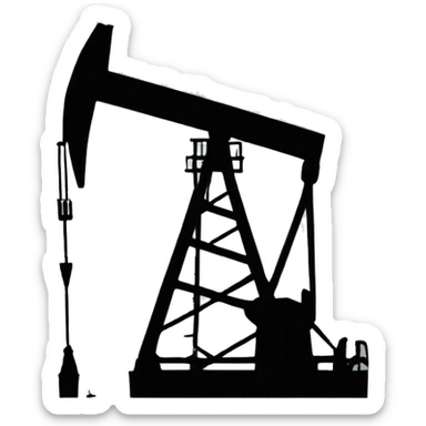 pumpjack sticker