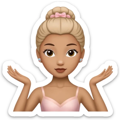 ballerina capuccina memoji sticker for whatsapp sticker