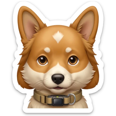 Dog's gps Tracking sticker