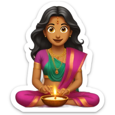 Diwali sticker