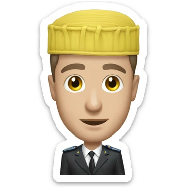 Presented of Ukraine Vladimir Zelensky sticker