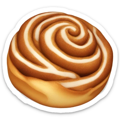 Cinnamon bun sticker