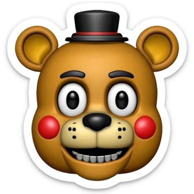 Five nights at Freddy’s sticker