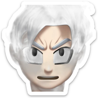 Goku ultra instinct sign sticker