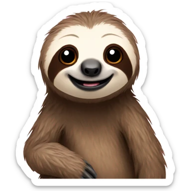 Sloth sticker