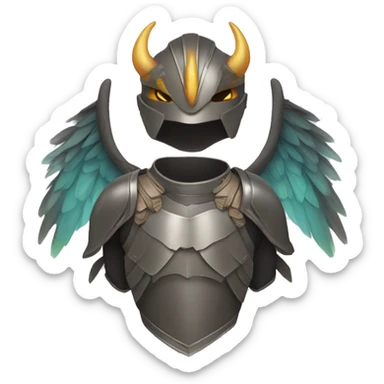 torso armor with wings of fire sticker