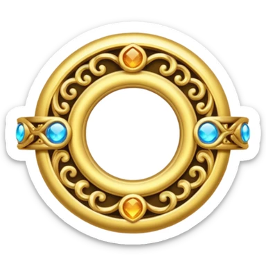 Ten rings sticker