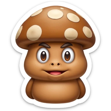 goomba nintendo sticker