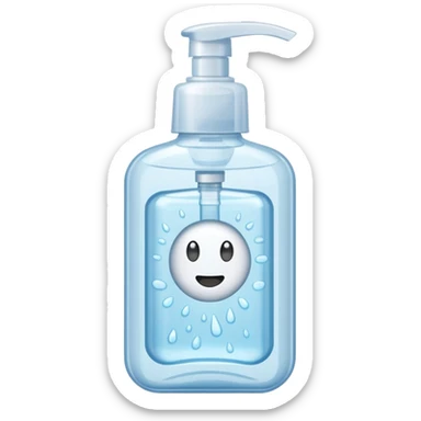 sanitizer sticker