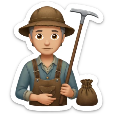 PEAT CUTTER sticker