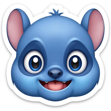 Lilo and stitch movie emoji  sticker