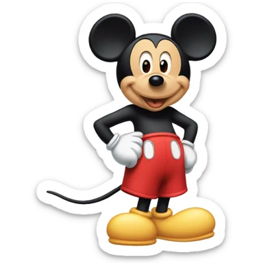 Micky mouse sticker