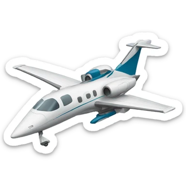 Auto volador sticker