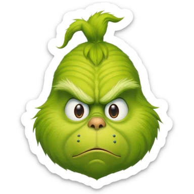 The Grinch sticker
