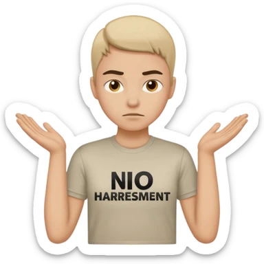 anti harcélement sticker