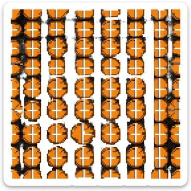 golden basketball, metallic gold surface with classic orange seams sticker